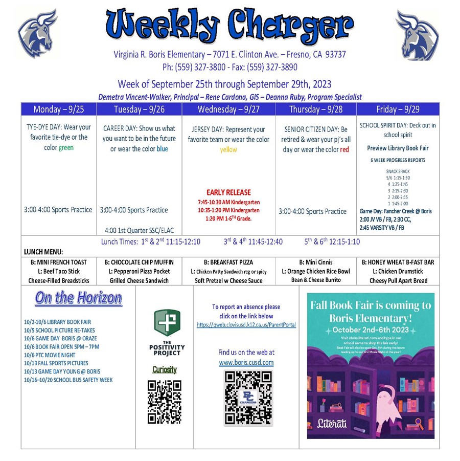 WEEKLY CHARGER 